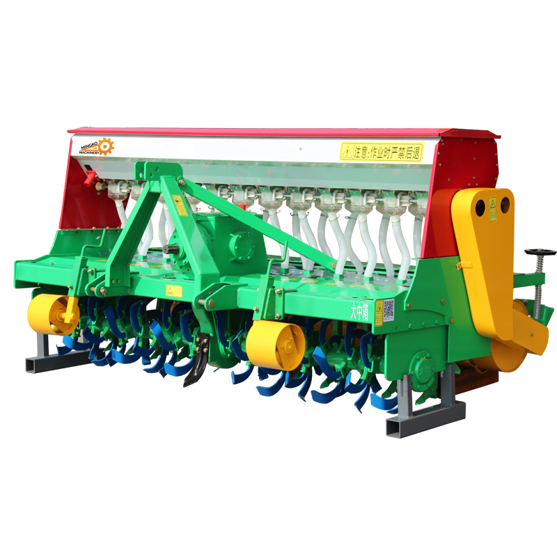 Mechanical Rotary Tillage Fertilizing Precise Drill Planter