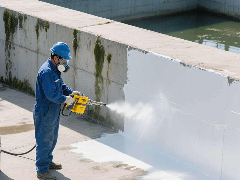 Sewage pool waste pool anti-corrosion spraying polyurea special polyurea sprayer